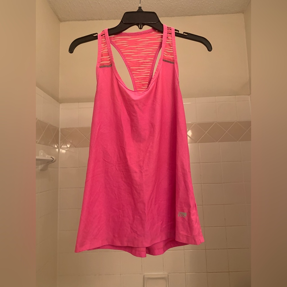 Marika-Tek Hot Pink Workout Top Size M